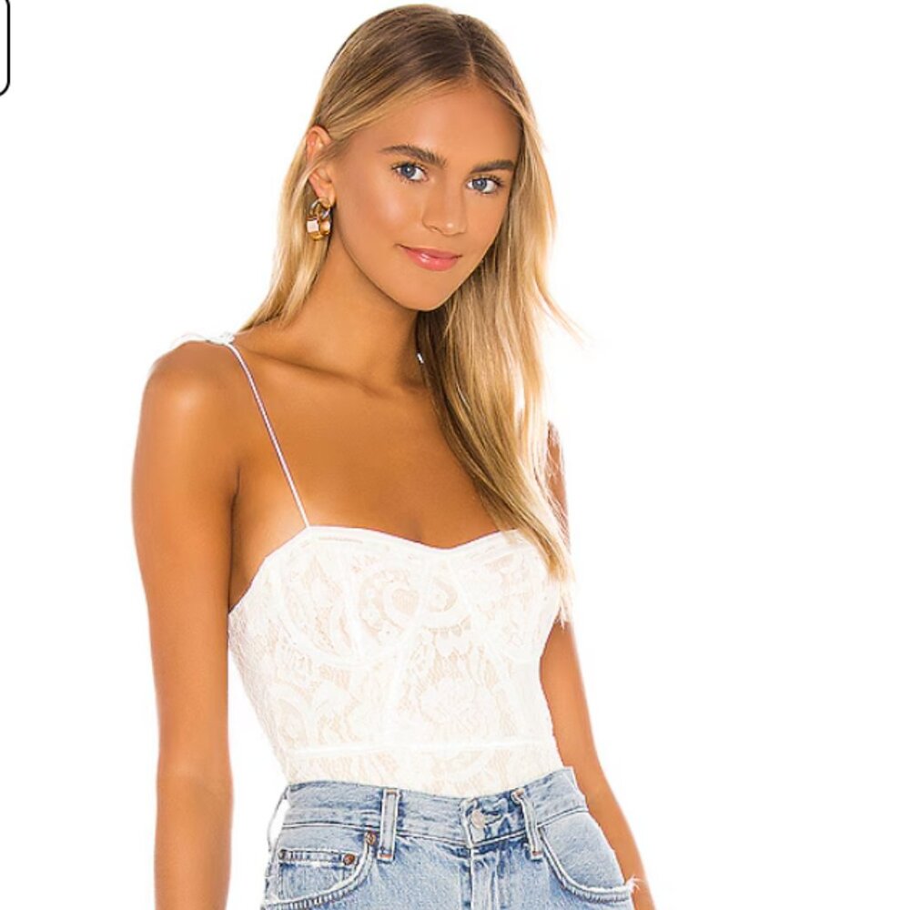 Superdown Stasia Lace Bodysuit
